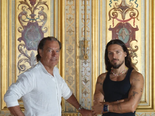 Thierry Lemaire et Harry Nuriev de passage au Quai d'Orsay