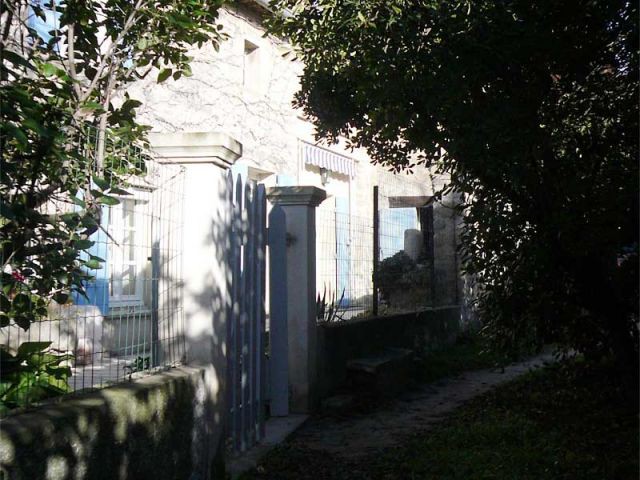 Maison de Jacques et Fabienne vue façade ombrée