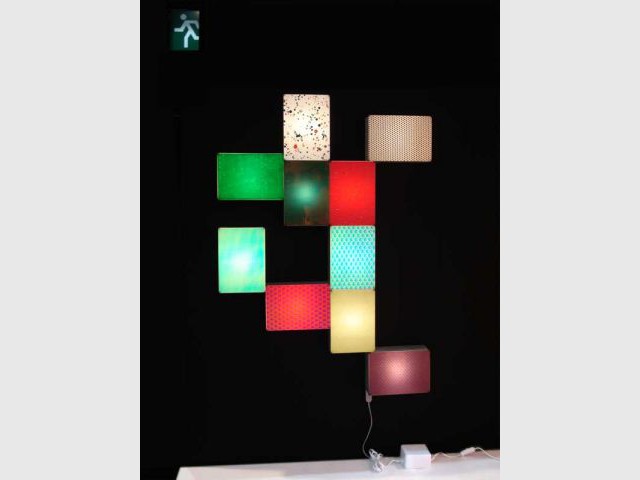 remake design lampe cubes magnetiques