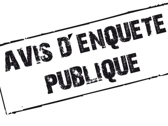 avis enquete publique