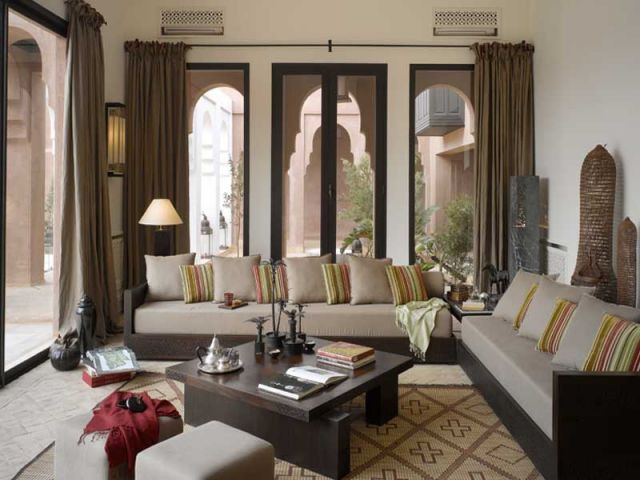 salon villa maroc