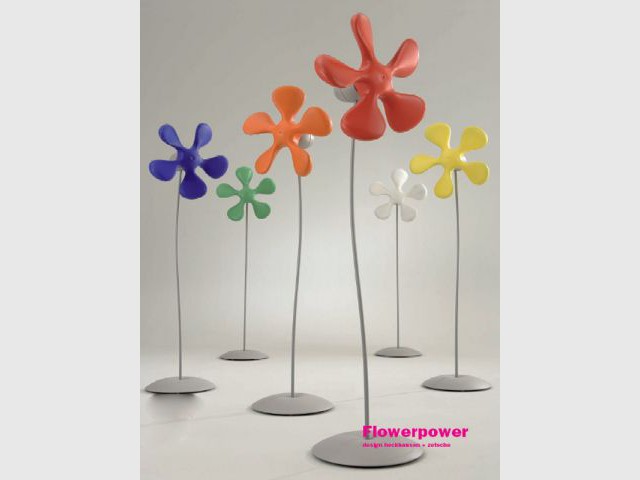 Flowerpower - ventilateur fleur