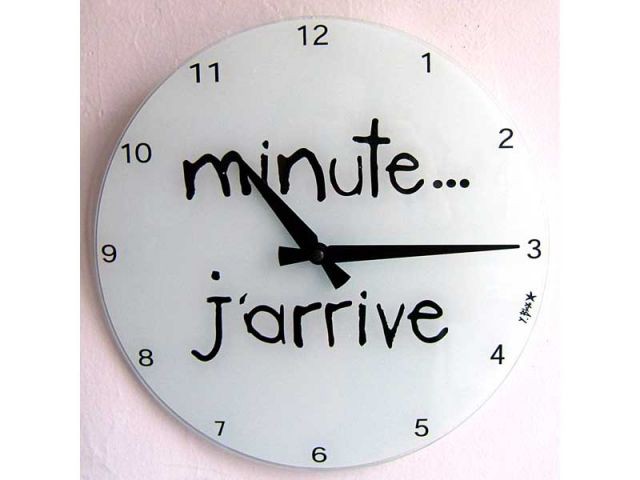 Horloge Minute