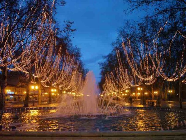 Illuminations villes Montpellier