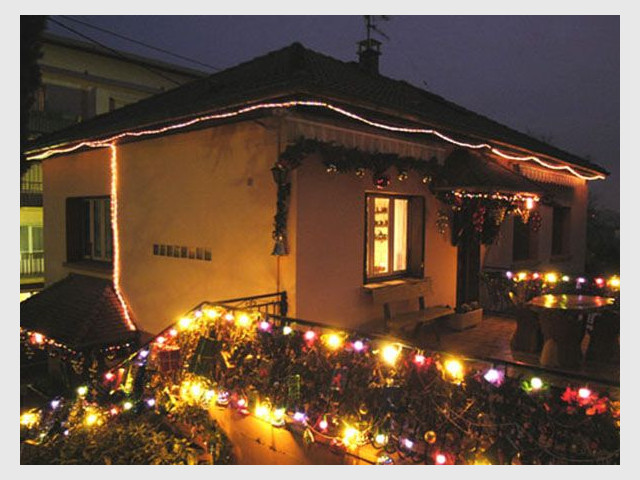 Maison illuminée noël