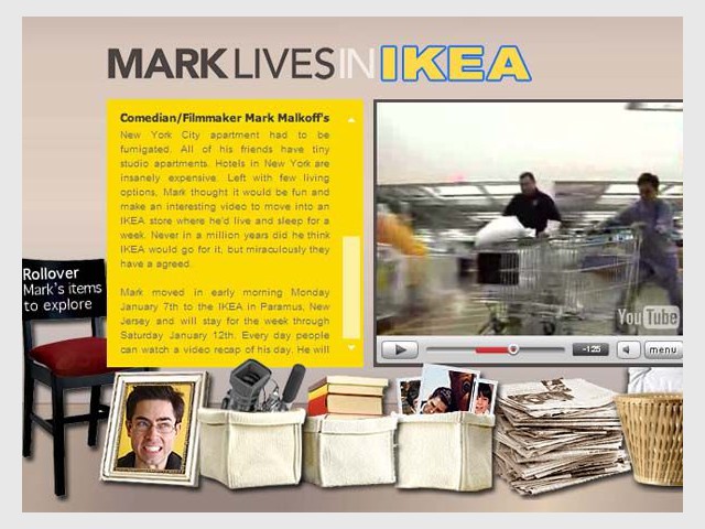 Mark Malkoff chez Ikea