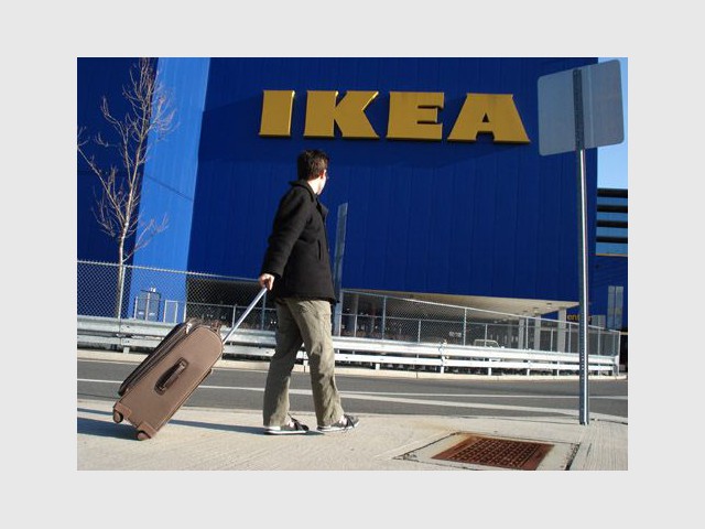 Arrivée - Mark Malkoff chez Ikea
