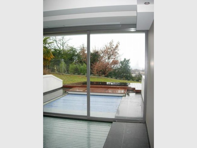 1 - baie vitrée piscine
