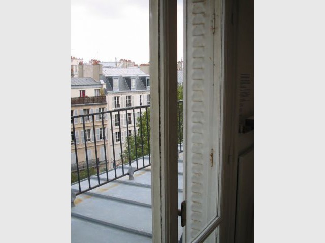 Vue sur les toits - mezzanine - petits espaces - Paris - David Cohen