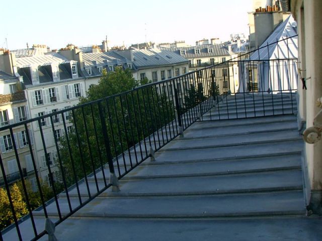 La terrasse - mezzanine - petits espaces - Paris - David Cohen
