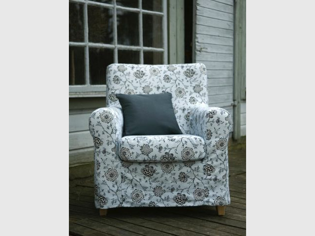 Housse fauteuil Country Romance - housses - canapés - Bemz