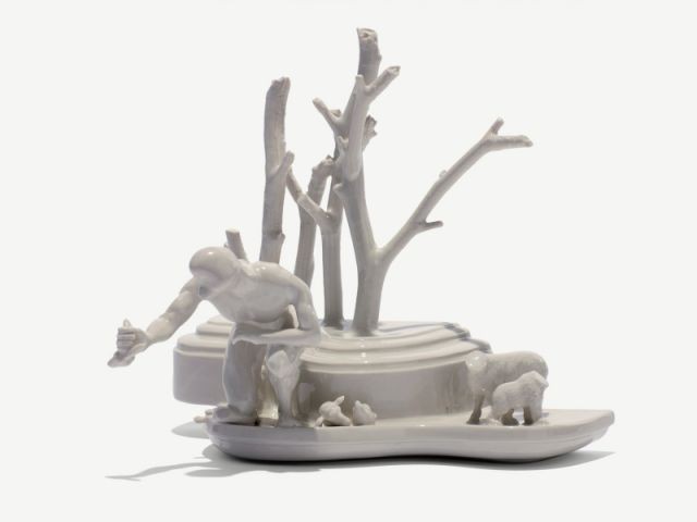 Figurines en porcelaine - Mindcraft - Danish Crafts - salon de Milan