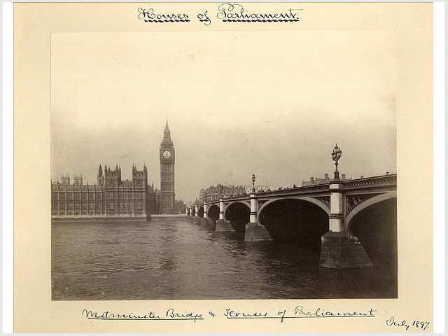 Big Ben en 1887 - big ben