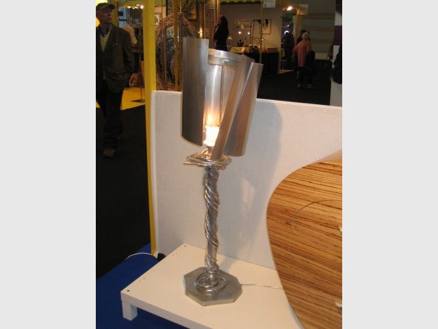 Lampe aluminium - Prix la relève 2008
