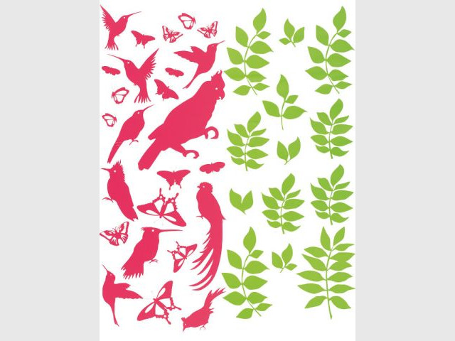 Faune et flore nature - Sticker