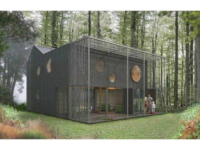 Maison bas carbone Antonini + Darmon