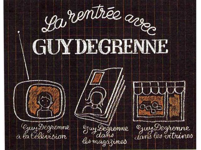 Publicité de 1975 - 60 ans Guy Degrenne