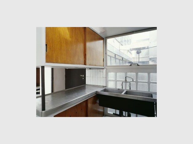 L'appartement - la cuisine - Appartement - atelier - Le Corbusier