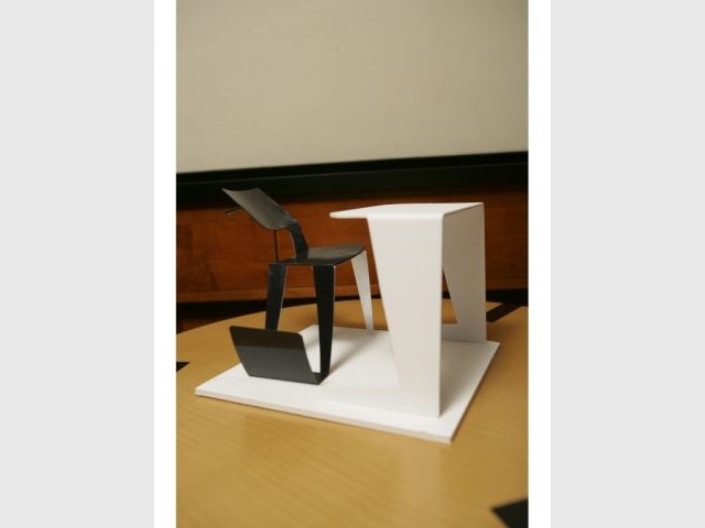 Quatrième prix - Origami - Concours Co/Bo Design Camif