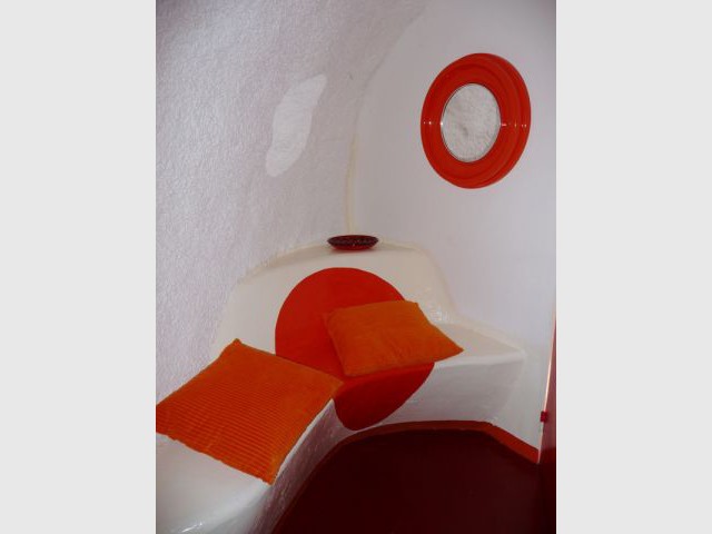 Bulle Orange - chambre enfant - Museumotel