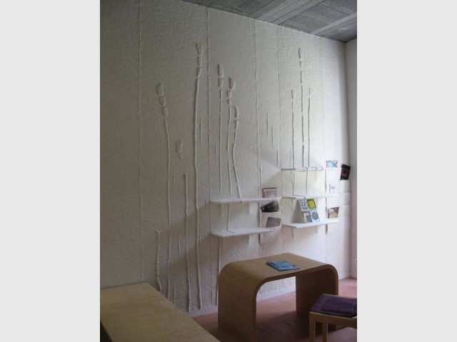 Mur de 12m² - Thea de Lange Création textile