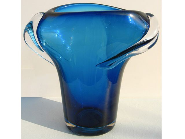 Vase fruit bleu - Objet déco graine-rouge.fr