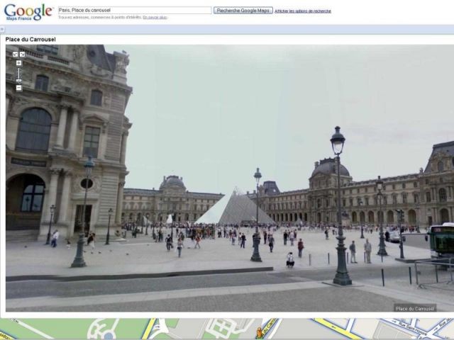 Paris - Le Carrousel du Louvre - Street View - Google Maps