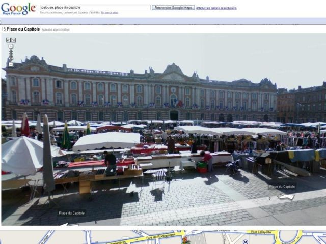 Toulouse - Place du capitole - Street View - Google Maps