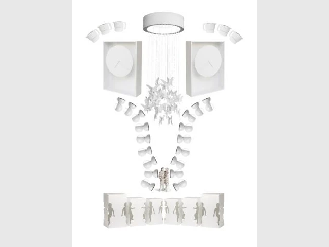 Suspensions - Exposition Blanc de Blanc Conforexpo