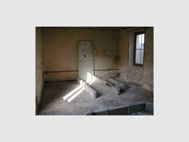 Salle de bains avant travaux - Loft - Reportage