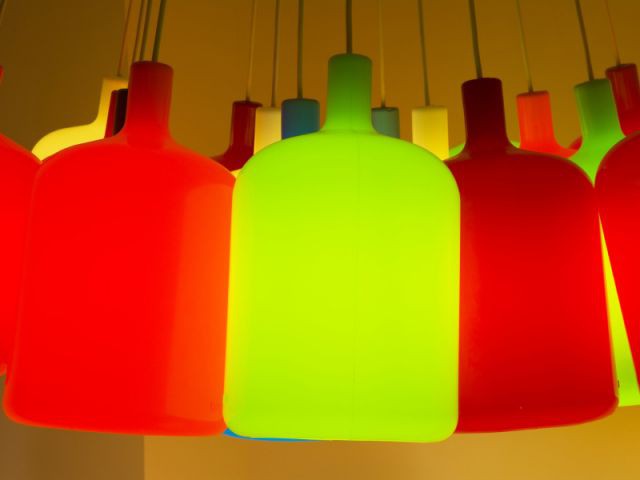 Détail lampe Bob Design - Color Design Hôtel - Paris