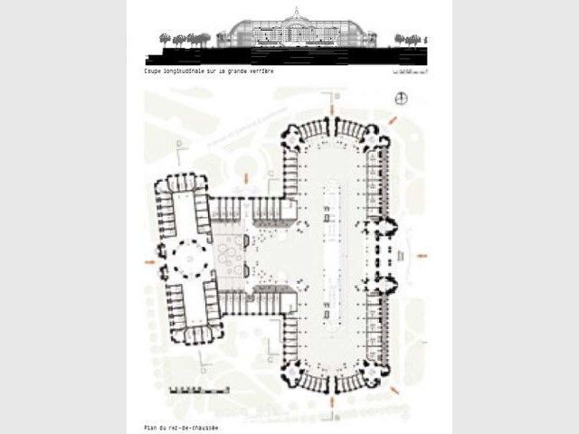 Plan du Grand Palais