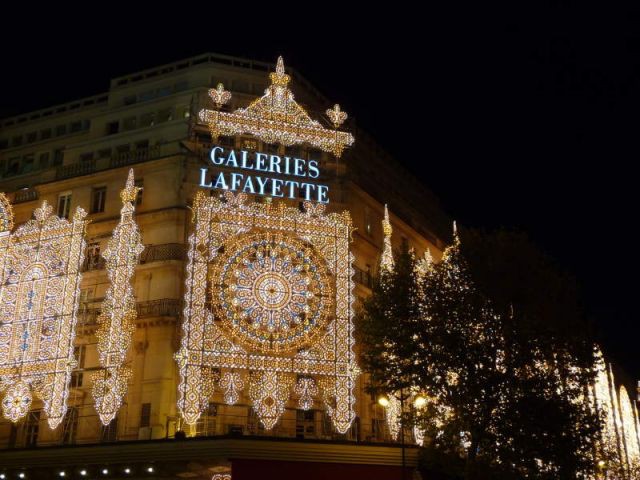 Les Galeries Lafayette - Vitrines de Noël