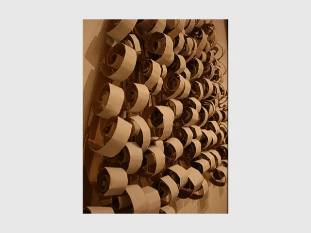 Finitions - Sapin en papier et carton