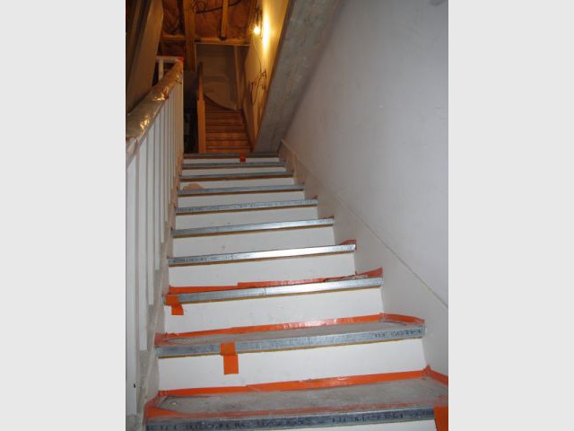 Escalier - Rénovation loft Paris 16e - épisode 2