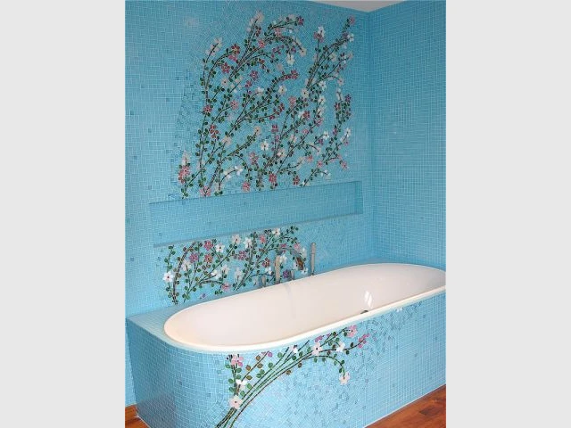 Décor salle de bains - Mathilde Jonquière