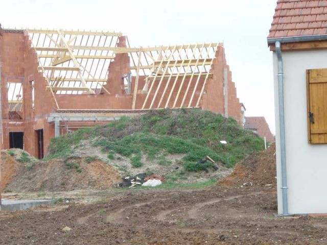 Maison en chantier