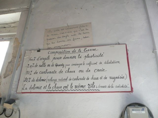 Point technique - Faïencerie Bourg-Joly - Malicorne
