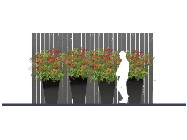 "Simple et zen" - concept de terrasse