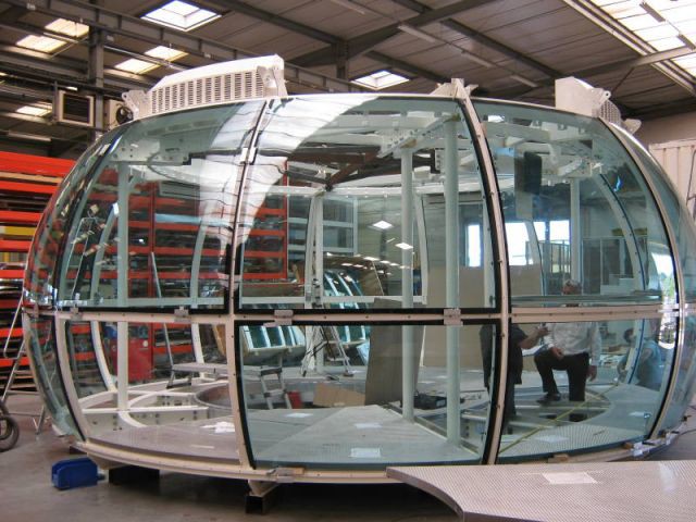 Fabrication cabine - Eolienne Sigma Composite