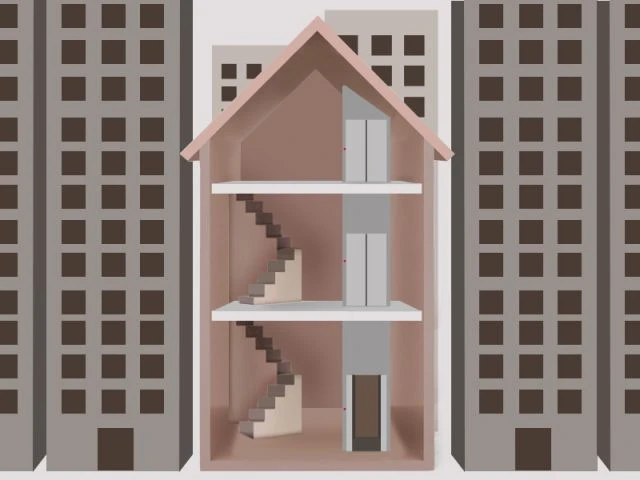 Maison ville niveaux