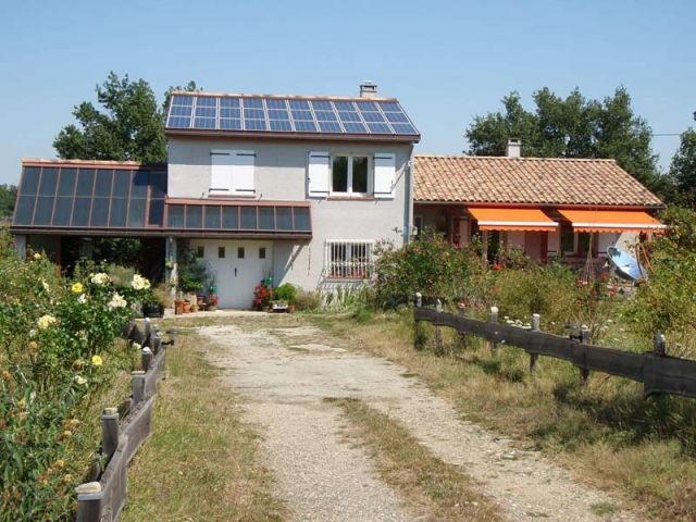 maison à Energie solaire