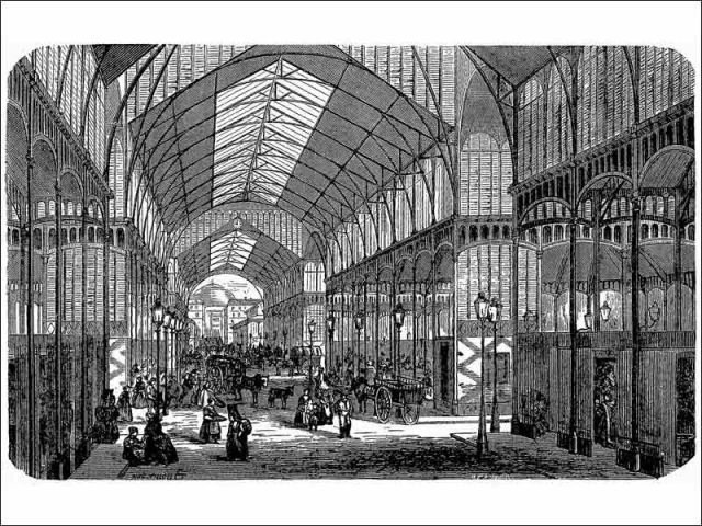 Vue intérieure - baltard