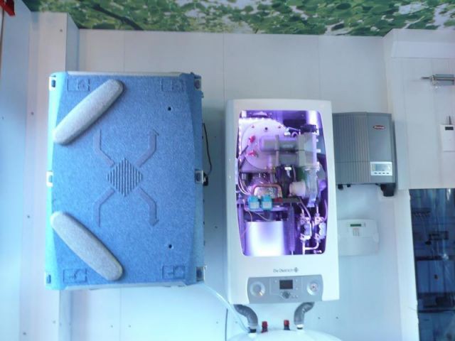 Ensemble éco-générateur et ventilation double flux - be green