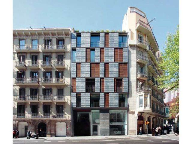 Immeuble de bureaux et de logements barcelone