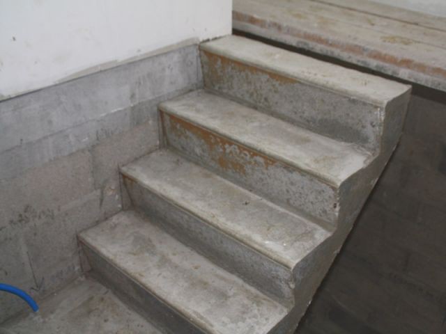 Marches - escalier béton