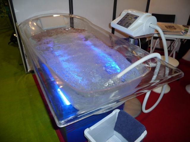 Hydromassage en kit - Salon de la piscine et du spa 2009