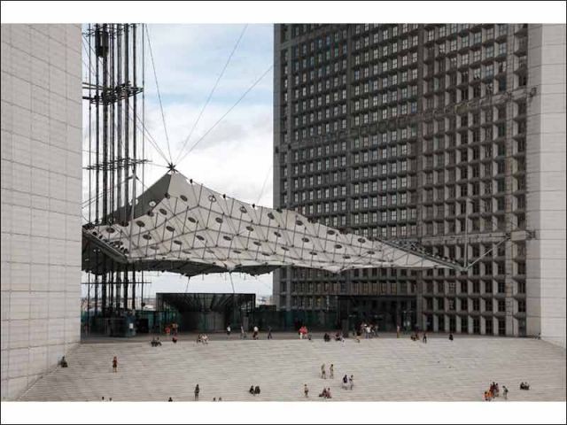 La Grande Arche, La Défense - 1989 - pavillon arsenal