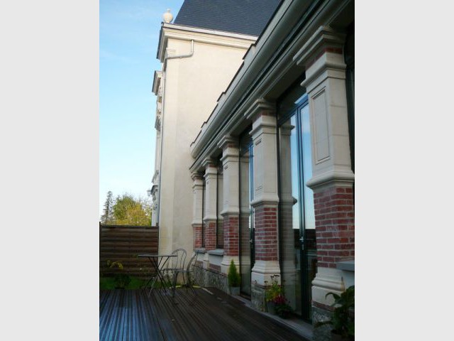 Façade restaurée - Reportage orangerie - AM architecture & Intérieur