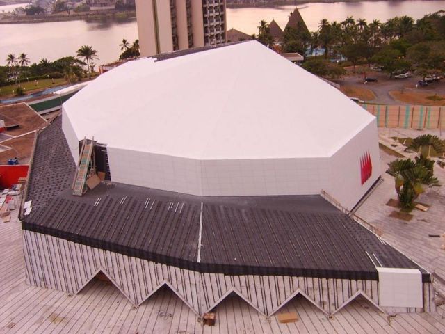 Palais des Congrès d'Abidjan (Côte d'Ivoire) - corian